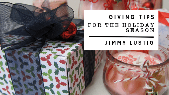 Jimmy Lustig Giving Tips Holidays